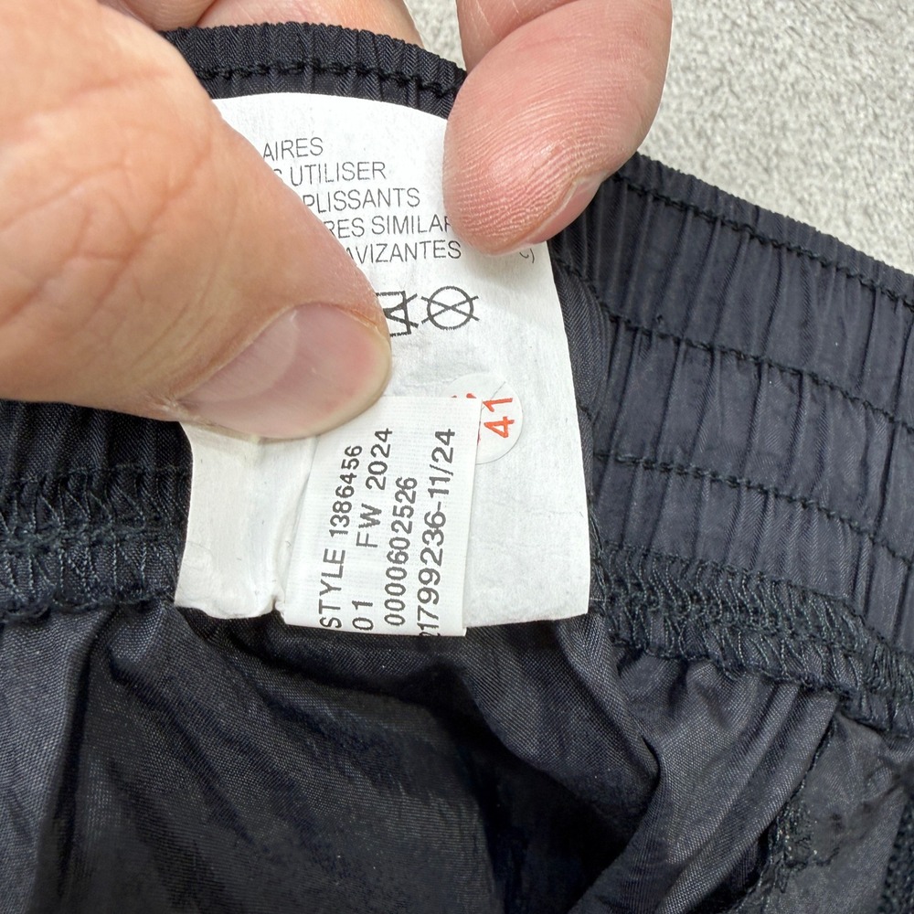 Under Armour Pants Women's Small Cargo Black Nylon Bungee Hem Active Streetwear - Picture 5 of 11